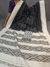 PGMRICTS5Y31INDC25- Ikat cotton saree