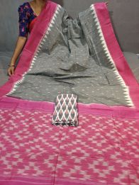 PGMRICTS5Y31INDC27- Ikat cotton saree