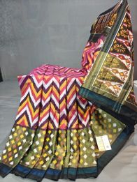 PGMRIDSS5Y20TSDD05- Ikat silk saree