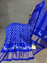 PGMRIDSS5Y20TSDD06- Ikat silk saree