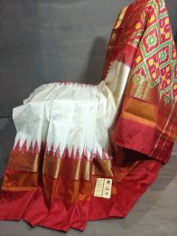 PGMRIDSS5Y20TSDD19- Ikat silk saree