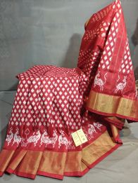 PGMRIDSS5Y20TSDD35- Ikat silk saree