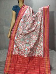 PGMRISDP5Y19ECDC19- Ikat Silk dupatta