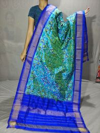 PGMRISDP5Y19ECDC40- Ikat Silk dupatta