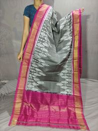 PGMRISDP5Y19ECDC58- Ikat Silk dupatta