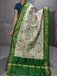 PGMRISDP5Y19ECDC73- Ikat Silk dupatta
