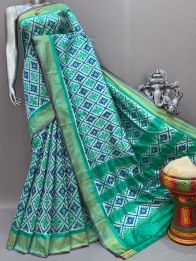 PSNTIDSS5Y21NDCD37- Ikat silk saree