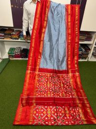 PSRGIDSS5Y21TZDC18- Ikat silk saree
