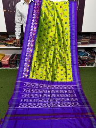 PSRGILWS5Y20XZDC27- light weight Ikat silk saree