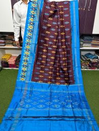 PSRGILWS5Y20XZDC34- light weight Ikat silk saree