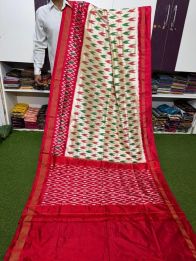 PSRGILWS5Y20XZDC39- light weight Ikat silk saree