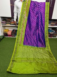 PSRGILWS5Y20XZDC50- light weight Ikat silk saree