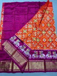 PSSIFSLG5N01SZCD01- Free Size Ikat Silk Lehenga