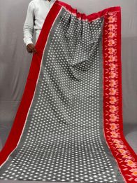 PSSIICTS5N03INSC40- Ikat cotton saree