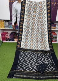 PSRGICTS5A07INCC12- Ikat cotton saree
