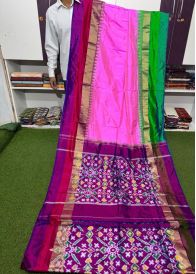 PSRGIDSS5Y21TZDC13- Ikat silk saree