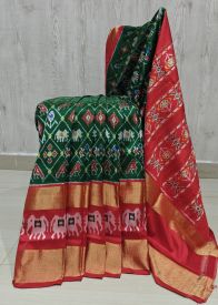 PSHLIDSS5Y12NCDD16- Ikat silk saree