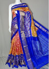 PDLSIDSS5Y20NDCD10- Ikat silk saree
