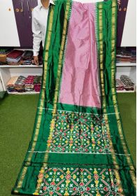 PSRGIDSS5Y03TZDD15- Ikat silk saree