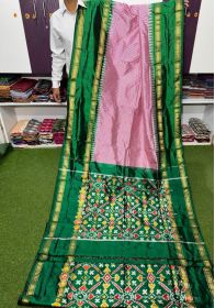 PSRGIDSS5Y05TZDC13- Ikat silk saree