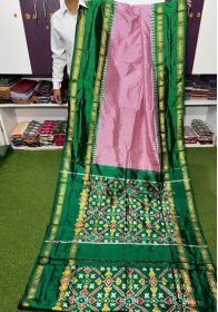 PSRGIDSS5Y10TZDC09- Ikat silk saree