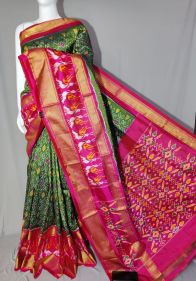 PDLSIDSS5Y11NDCC31- Ikat silk saree