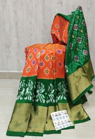 PSHLIDSS5Y04NCDD16- Ikat silk saree