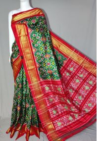 PDLSIDSS5Y11NDCC36- Ikat silk saree