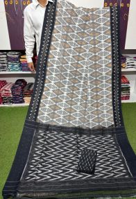 PSRGICTS5A07INCC09- Ikat cotton saree