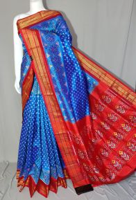 PDLSIDSS5Y11NDCC22- Ikat silk saree