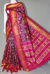 PDLSIDSS5Y11NDCC34- Ikat silk saree