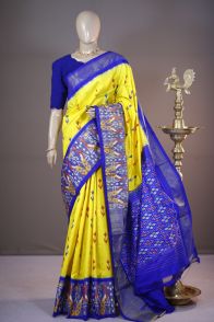 PSHLIDSS5A07TTDC09- Ikat silk saree