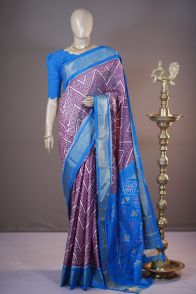 PSHLIDSS5A07TTDC24- Ikat silk saree