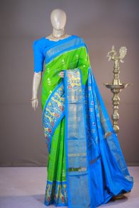 PSHLIDSS5A07TTDC26- Ikat silk saree