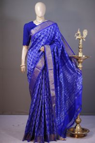 PSHLIDSS5A09NCCD15- Ikat silk saree