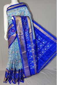 PDLSIDSS5Y11NDCC41- Ikat silk saree