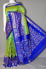 PDLSIDSS5Y11NDCC46- Ikat silk saree