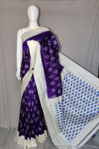 PDLSIDSS5Y12TSCD13- Ikat silk saree