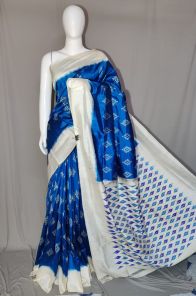 PDLSIDSS5Y12TSCD26- Ikat silk saree