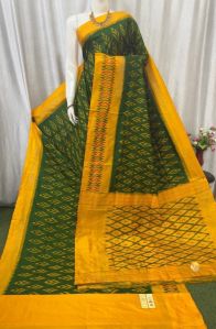 PASKILWS5Y10XEDC56- light weight Ikat silk saree