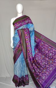 PDLSIDSS5Y12TSCD17- Ikat silk saree