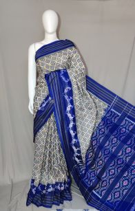PDLSIDSS5Y12TSCD32- Ikat silk saree