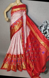 PDLSIDSS5Y11NDCC48- Ikat silk saree