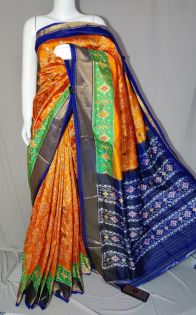 PDLSIDSS5Y11NDCC21- Ikat silk saree
