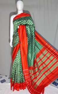 PDLSIDSS5Y12TSCD23- Ikat silk saree