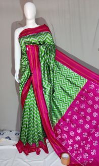 PDLSIDSS5Y12TSCD30- Ikat silk saree