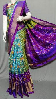 PDLSIDSS5Y20NDCD54- Ikat silk saree