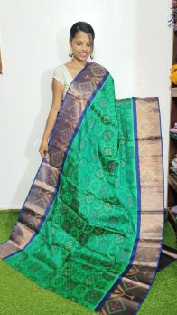 PGMRISCS5Y07EECD07- Ikat Sico saree
