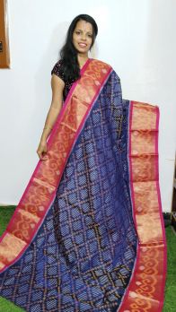 PGMRISCS5Y07EECD10- Ikat Sico saree