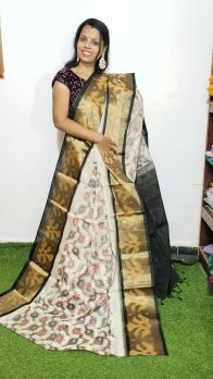 PGMRISCS5Y07EECD20- Ikat Sico saree